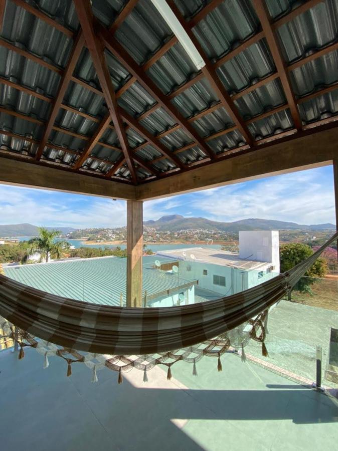 Recanto Brenda - Casa Luxo Capitolio Com Vista Pro Lago, Escarpas E Morrochapeu Eksteriør billede