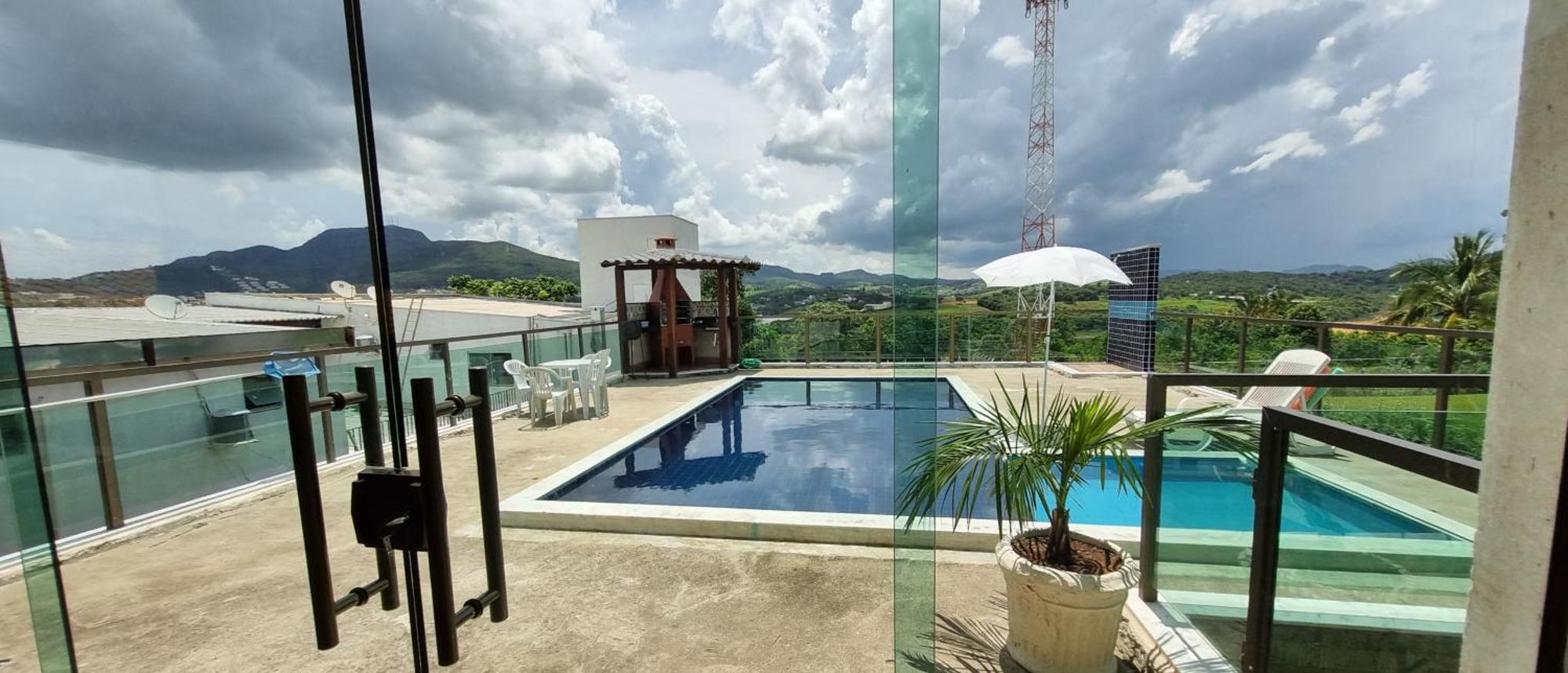 Recanto Brenda - Casa Luxo Capitolio Com Vista Pro Lago, Escarpas E Morrochapeu Eksteriør billede