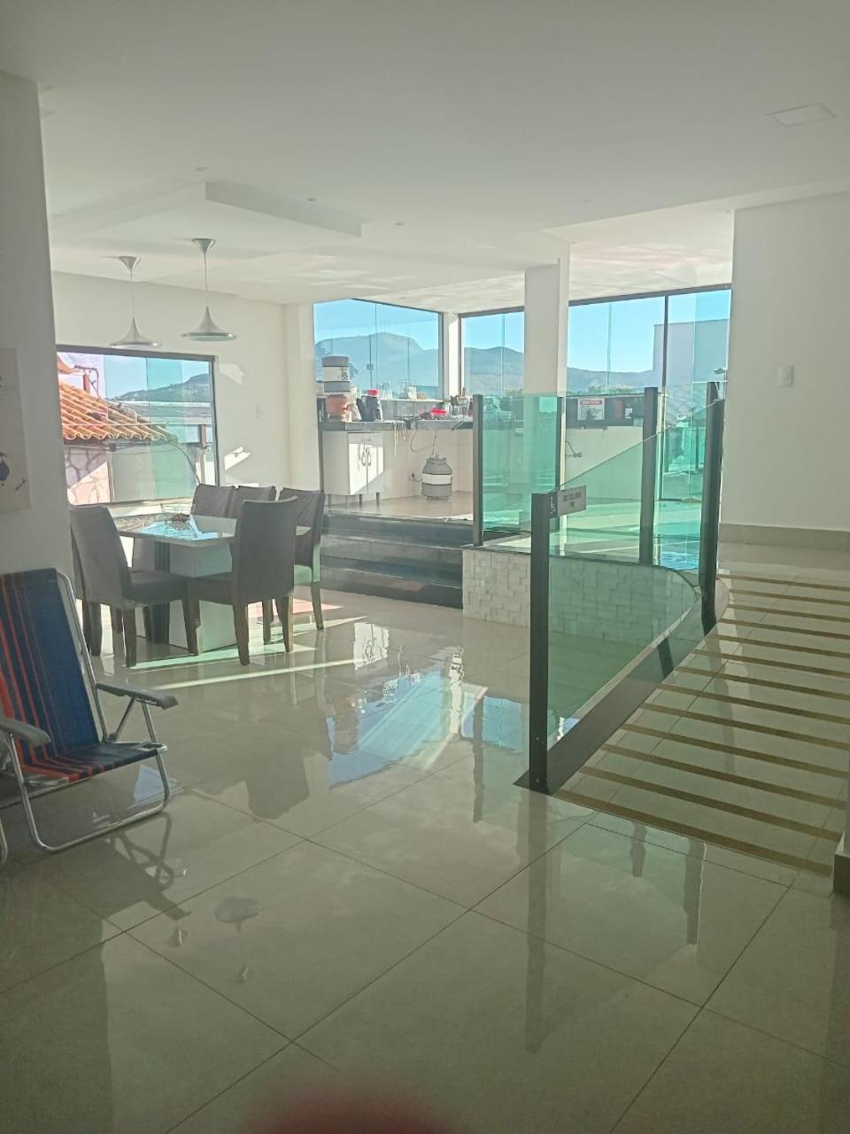 Recanto Brenda - Casa Luxo Capitolio Com Vista Pro Lago, Escarpas E Morrochapeu Eksteriør billede